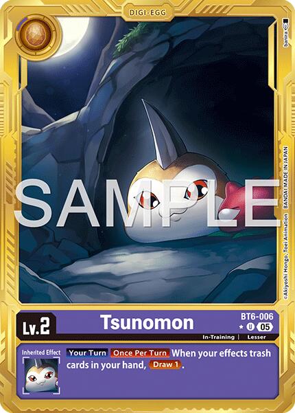 Tsunomon [BT6-006] (Alternate Art) [Advanced Booster Digimon Generation] | Total Play