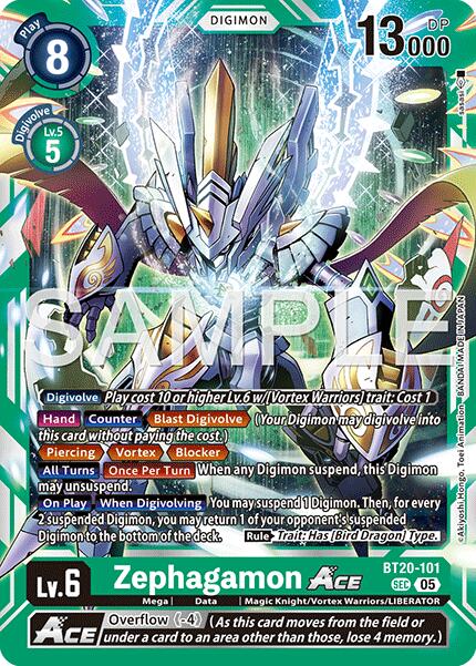 Zephagamon ACE [BT20-101] [Advanced Booster Digimon Generation] | Total Play