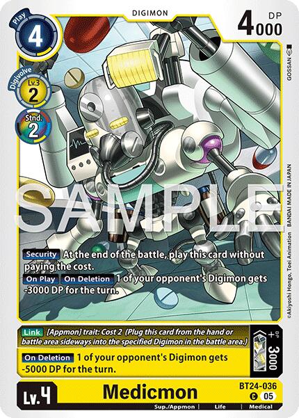 Medicmon [BT24-036] [Time Stranger] | Total Play