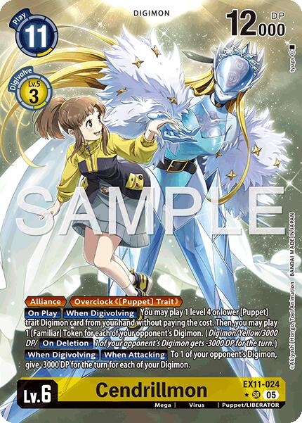 Cendrillmon [EX11-024] (Alternate Art) [Dawn of Liberator] | Total Play