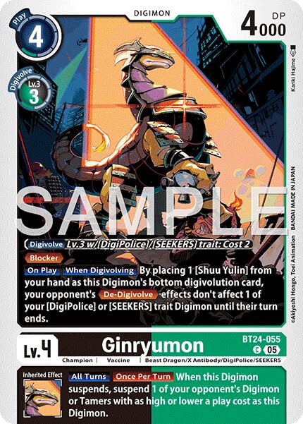 Ginryumon [BT24-055] [Time Stranger] | Total Play