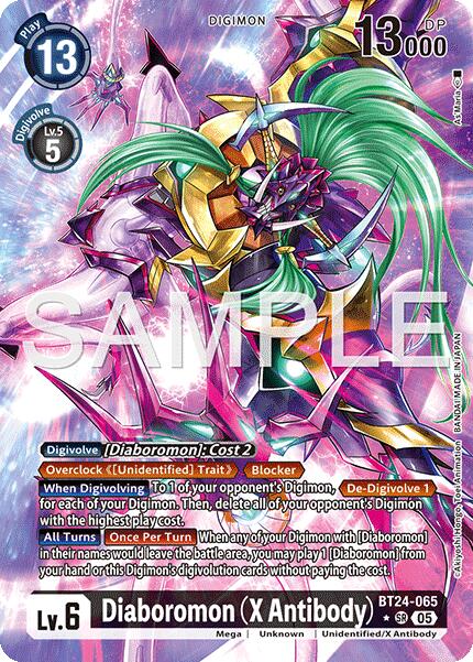 Diaboromon [BT24-065] (X Antibody) (Alternate Art) [Time Stranger] | Total Play