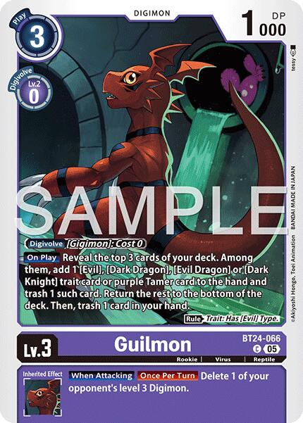 Guilmon [BT24-066] [Time Stranger] | Total Play
