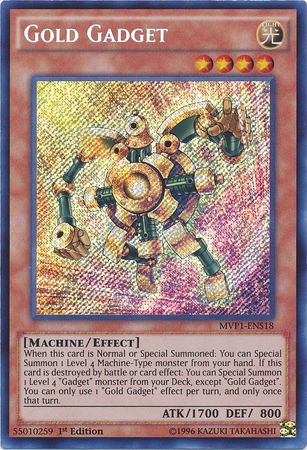Gold Gadget [MVP1-ENS18] Secret Rare | Total Play
