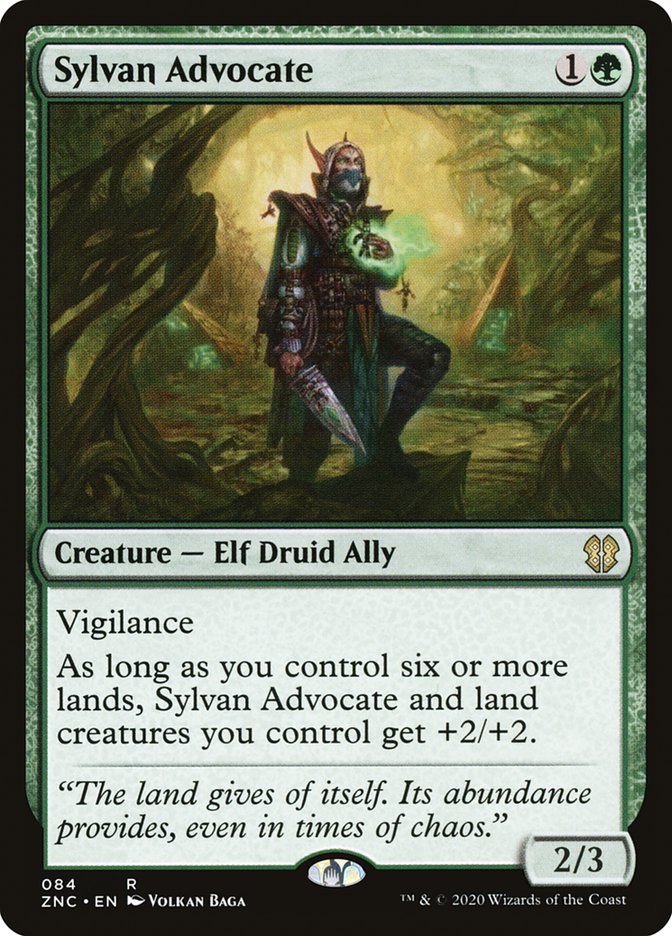 Sylvan Advocate [Zendikar Rising Commander] | Total Play