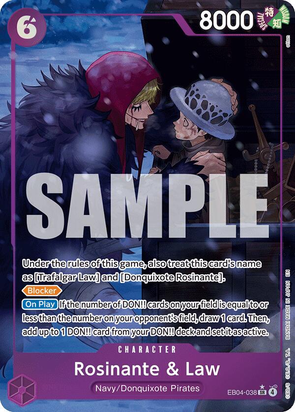 Rosinante & Law (Alternate Art) [The Azure Sea's Seven] | Total Play