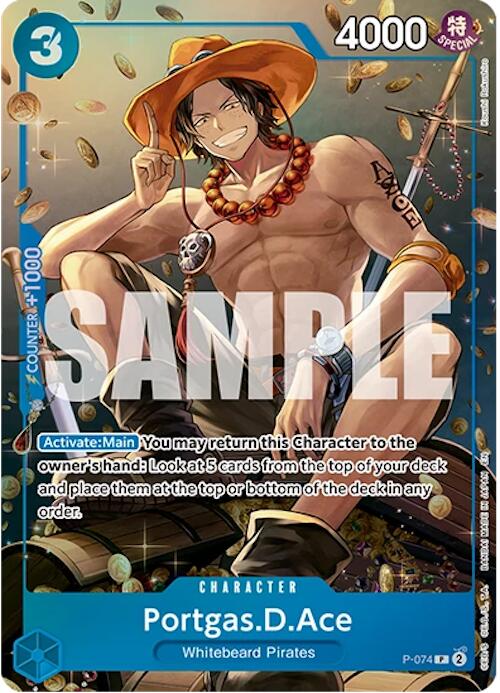 Portgas.D.Ace (Tin Pack Set Vol. 2) [One Piece Promotion Cards] | Total Play