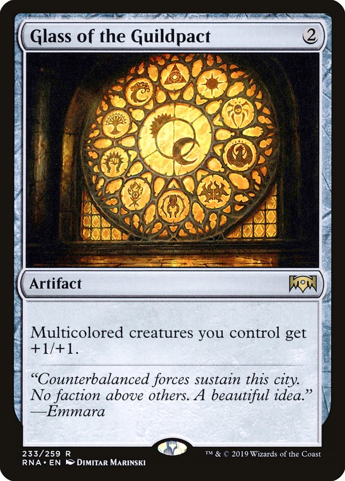 Glass of the Guildpact [Ravnica Allegiance] | Total Play