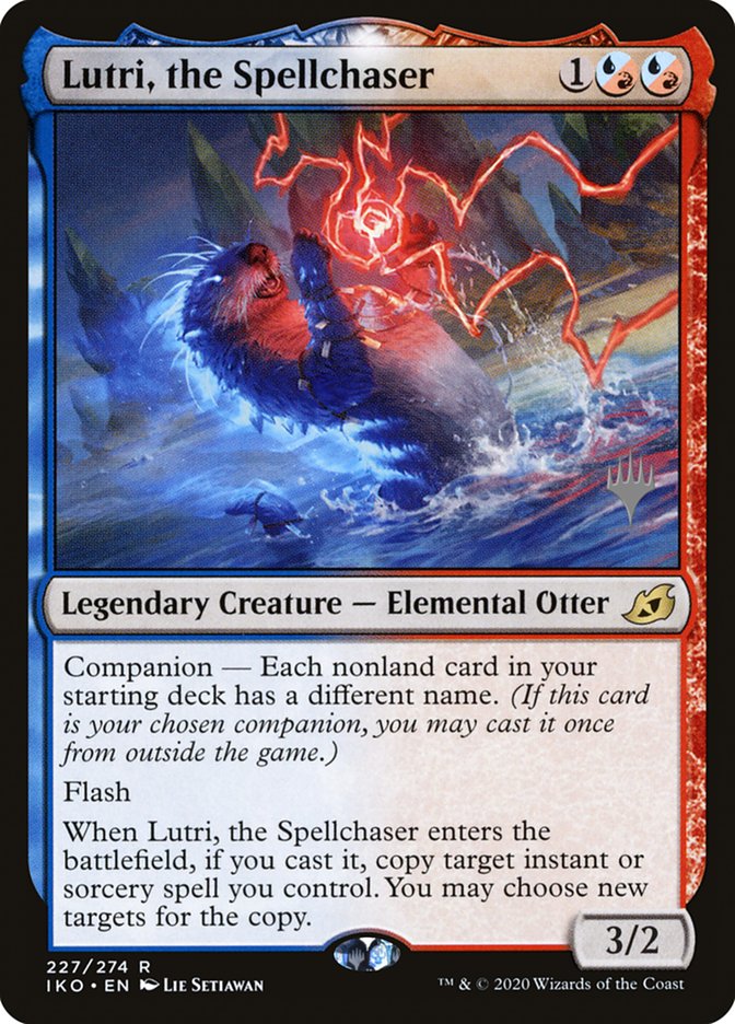 Lutri, the Spellchaser (Promo Pack) [Ikoria: Lair of Behemoths Promos] | Total Play