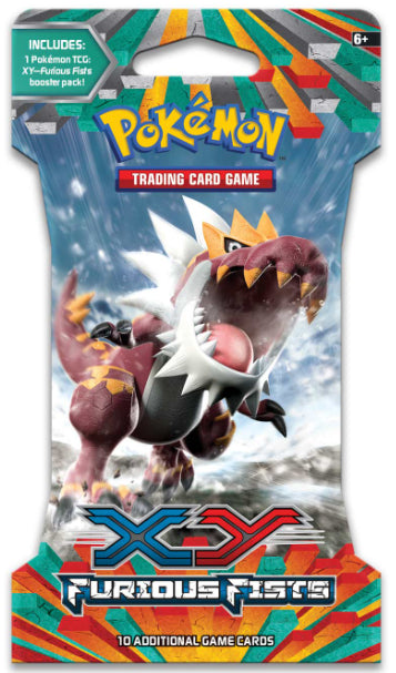 XY: Furious Fists - Sleeved Booster Pack | Total Play