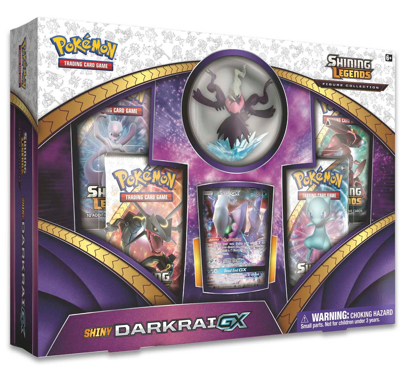 Shining Legends - Figure Collection (Shiny Darkrai GX) | Total Play