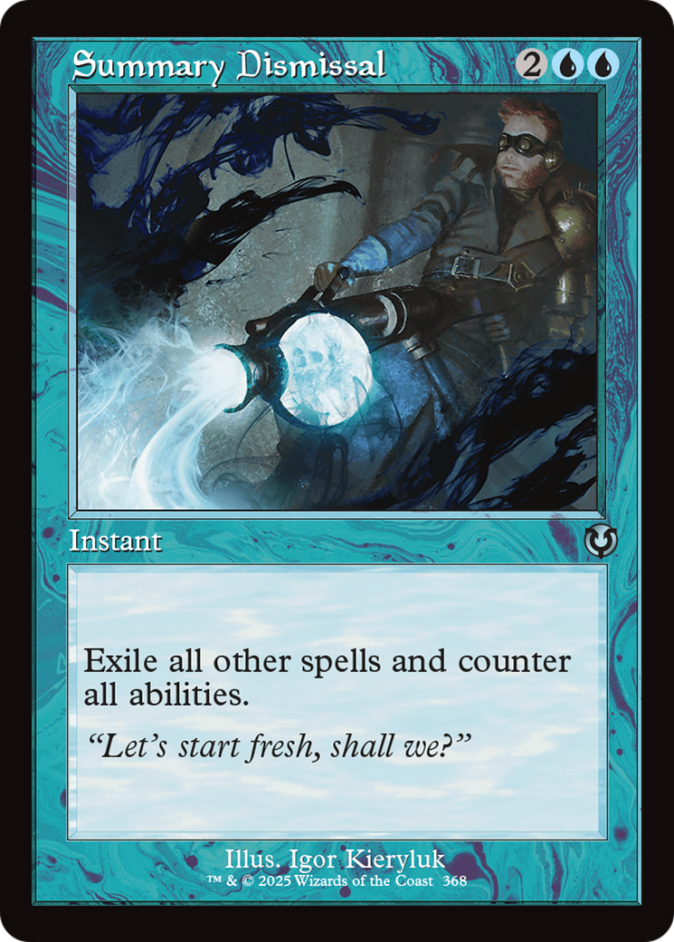 Summary Dismissal (Retro Frame) [Innistrad Remastered] | Total Play