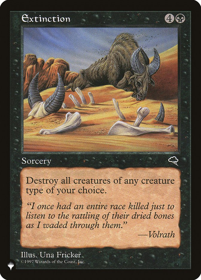 Extinction [The List] | Total Play