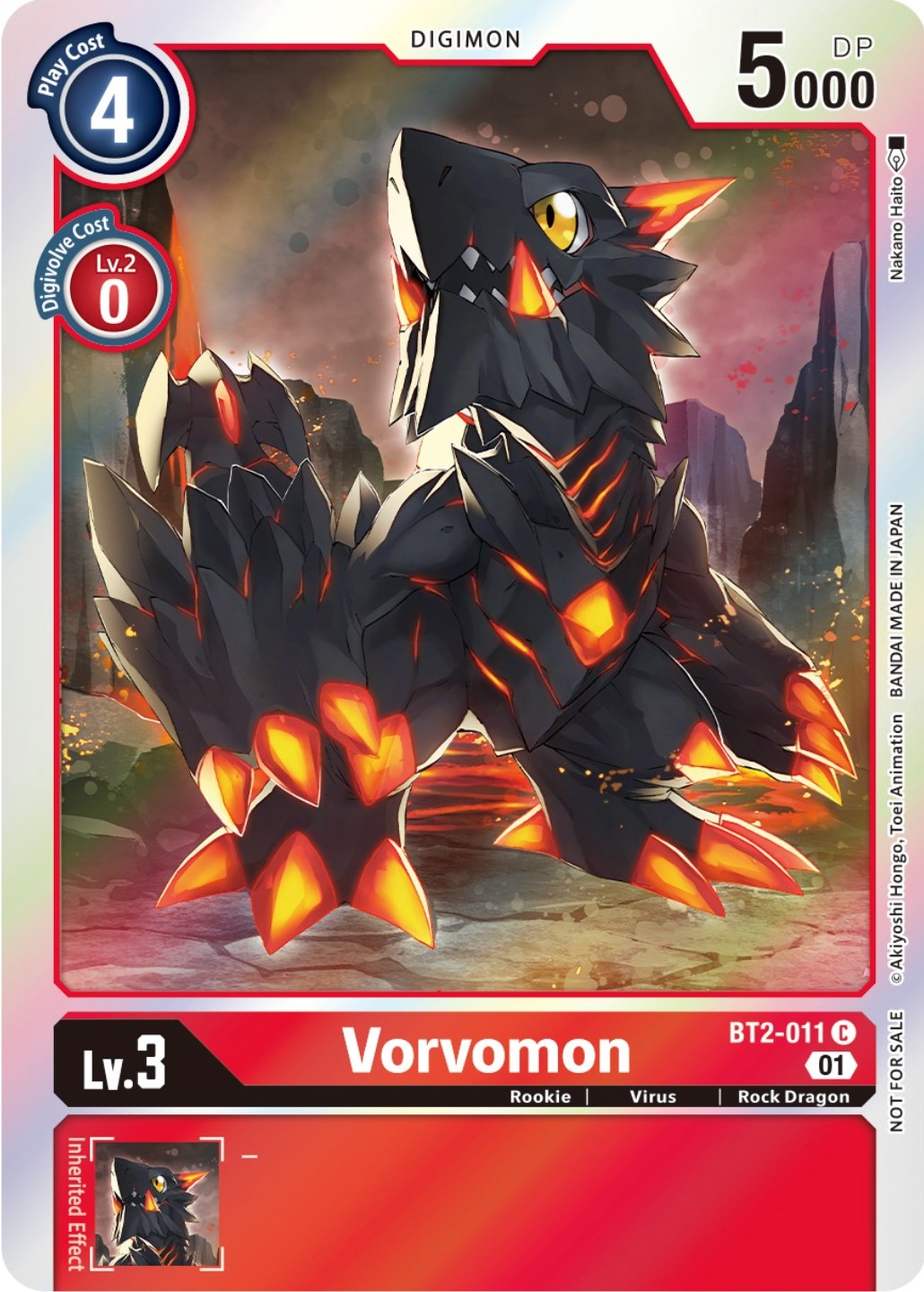 Vorvomon [BT2-011] (ST-11 Special Entry Pack) [Release Special Booster Promos] | Total Play