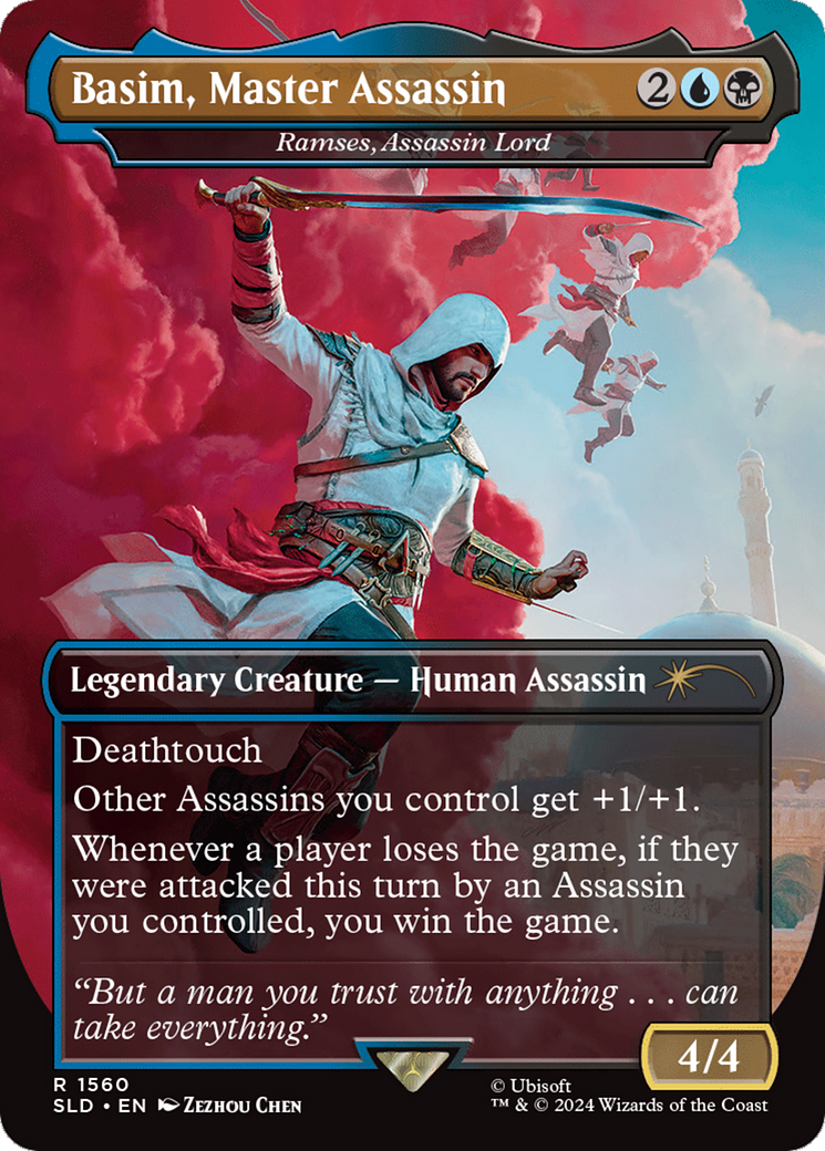 Basim, Master Assassin - Ramses, Assassin Lord (Rainbow Foil) [Secret Lair Drop Series] | Total Play