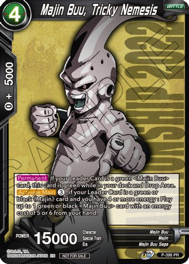 Majin Buu, Tricky Nemesis (P-398) [Promotion Cards] | Total Play