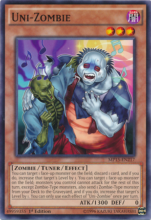 Uni-Zombie [MP15-EN217] Common | Total Play