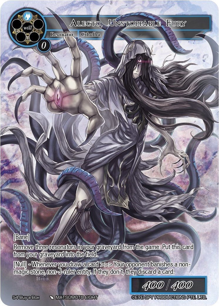Alecto, Unstoppable Fury (S4 Buy a Box) [Promo Cards] | Total Play