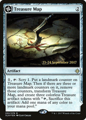 Treasure Map // Treasure Cove [Ixalan Prerelease Promos] | Total Play