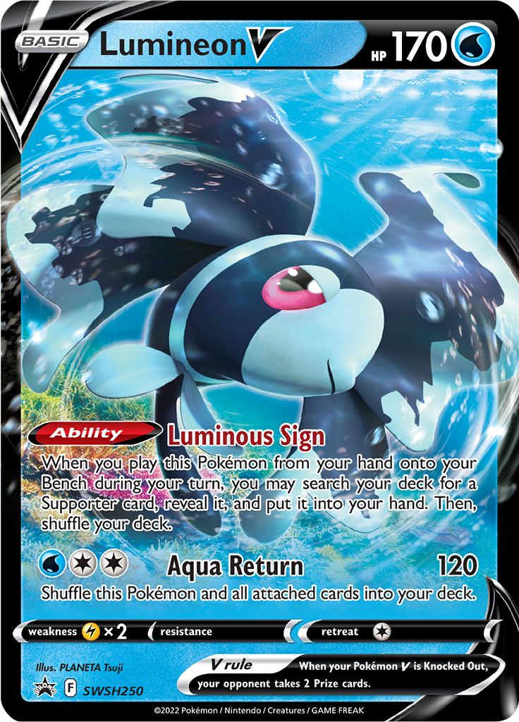 Lumineon V (SWSH250) [Sword & Shield: Black Star Promos] | Total Play