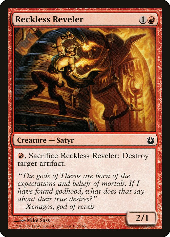 Reckless Reveler [Born of the Gods] | Total Play