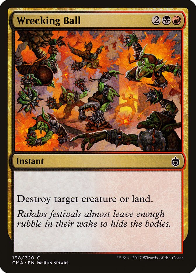 Wrecking Ball [Commander Anthology] | Total Play