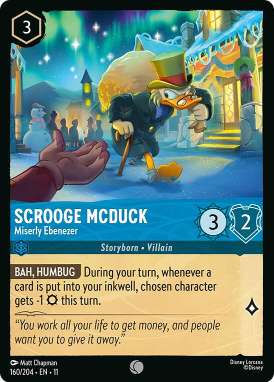 Scrooge McDuck - Miserly Ebenezer (160/204) [Winterspell] | Total Play