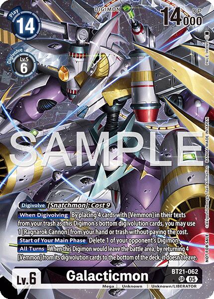 Galacticmon [BT21-062] (2026 Dash Pack Campaign) (Alternate Art - Chinese) [World Convergence] | Total Play