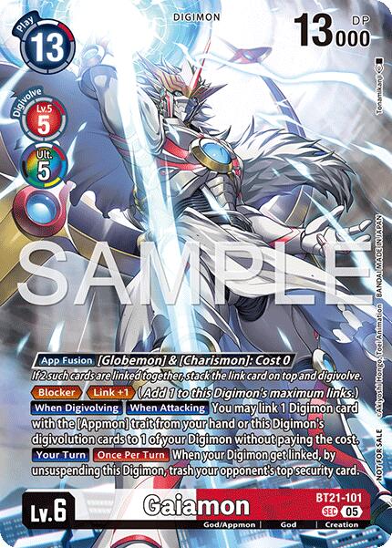 Gaiamon [BT21-101] (2026 Dash Pack Campaign) (Alternate Art - Japanese) [World Convergence] | Total Play