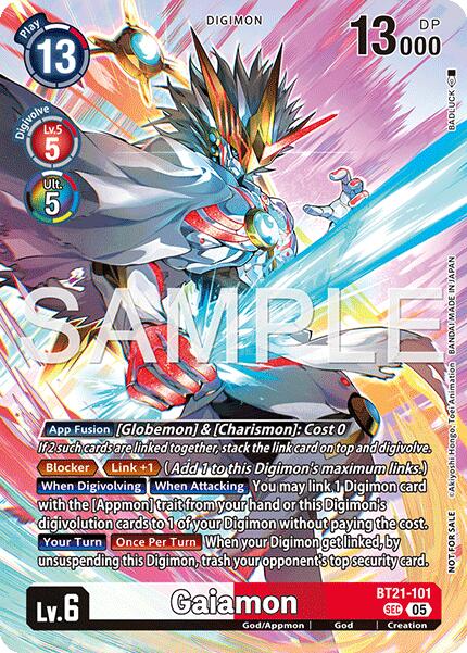 Gaiamon [BT21-101] (2026 Dash Pack Campaign) (Alternate Art - Chinese) [World Convergence] | Total Play