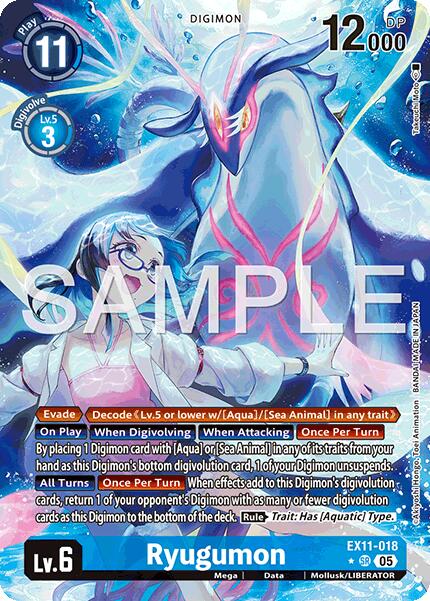 Ryugumon [EX11-018] (Alternate Art) [Dawn of Liberator] | Total Play