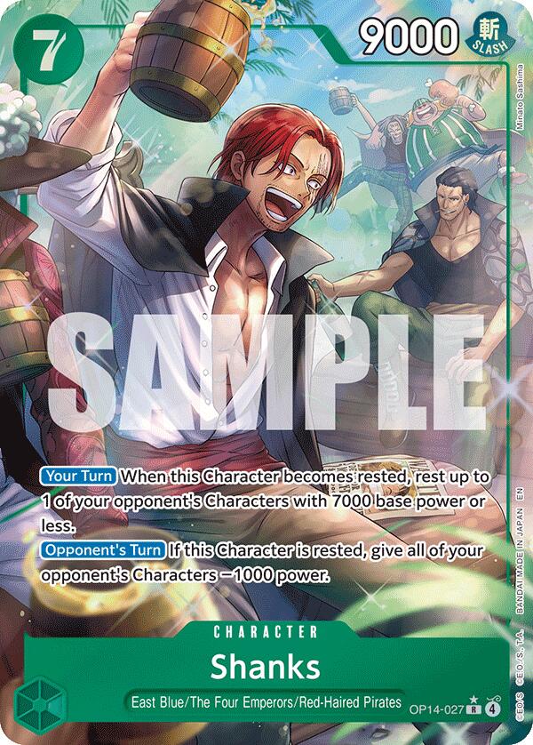 Shanks (Alternate Art) [The Azure Sea's Seven] | Total Play