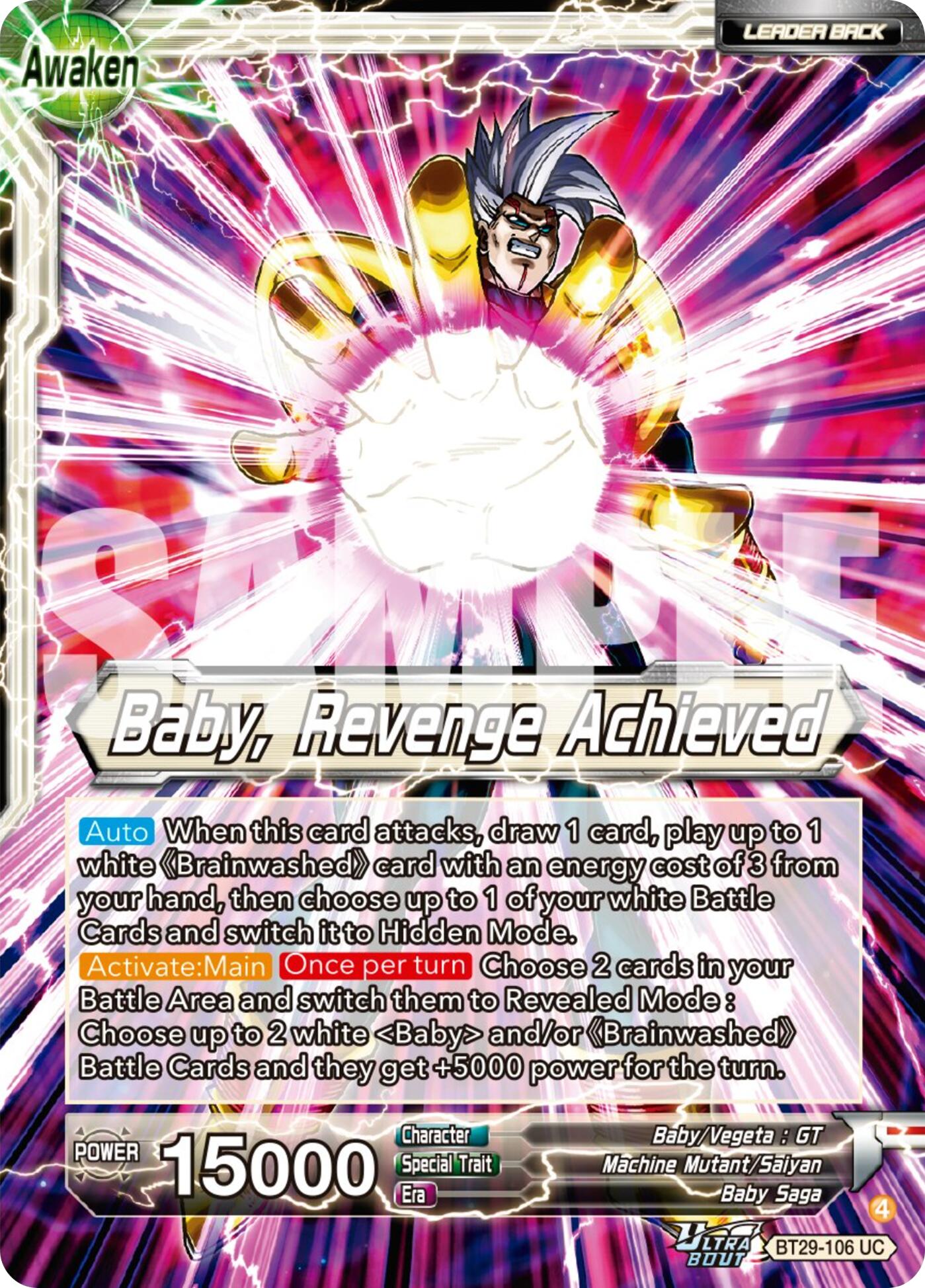 Baby // Baby, Revenge Achieved (BT29-106) [Fearsome Rivals] | Total Play