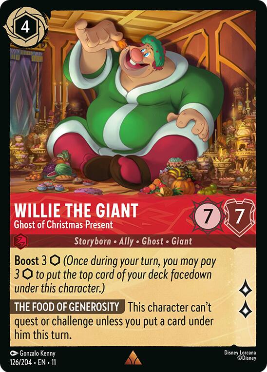 Willie the Giant - Ghost of Christmas Present (126/204) [Winterspell] | Total Play
