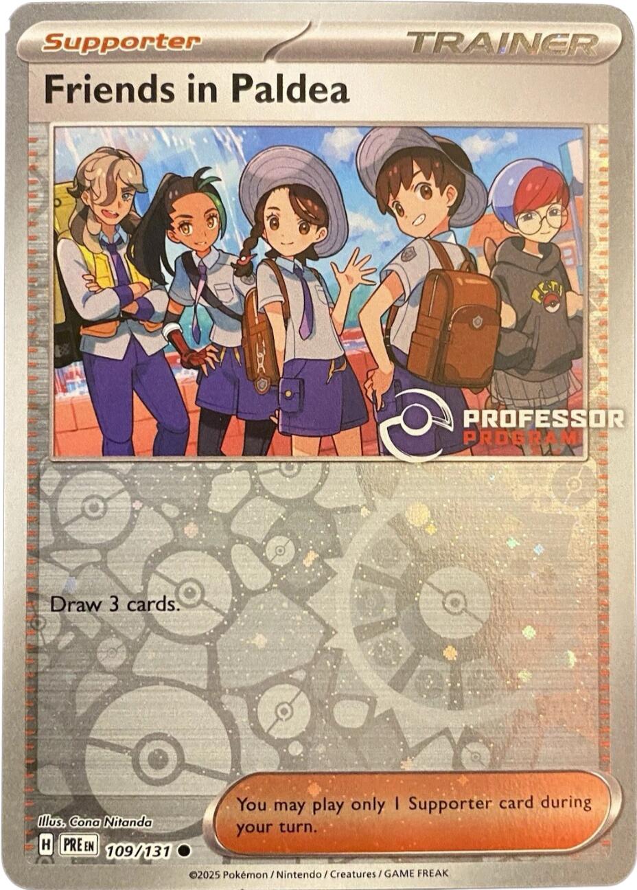 Friends in Paldea (109/131) [Professor Program Promos] | Total Play