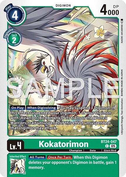 Kokatorimon [BT24-047] [Time Stranger] | Total Play