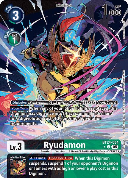 Ryudamon [BT24-054] (Box Topper) [Time Stranger] | Total Play