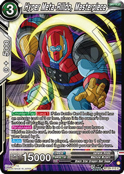 Hyper Meta-Rilldo, Masterpiece (BT29-112) [Fearsome Rivals] | Total Play
