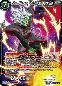 Fused Zamasu, Undying Absolute God (BT29-100) [Fearsome Rivals] | Total Play