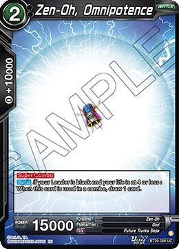 Zen-Oh, Omnipotence (BT29-099) [Fearsome Rivals] | Total Play