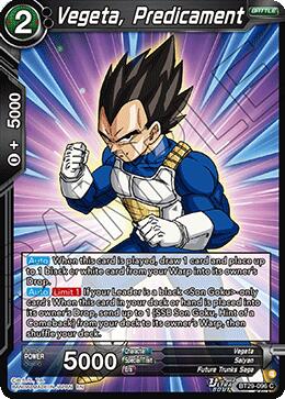Vegeta, Predicament (BT29-096) [Fearsome Rivals] | Total Play