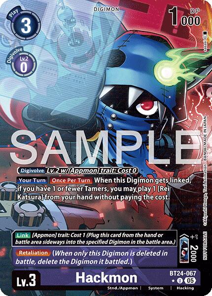 Hackmon [BT24-067] (Box Topper) [Time Stranger] | Total Play