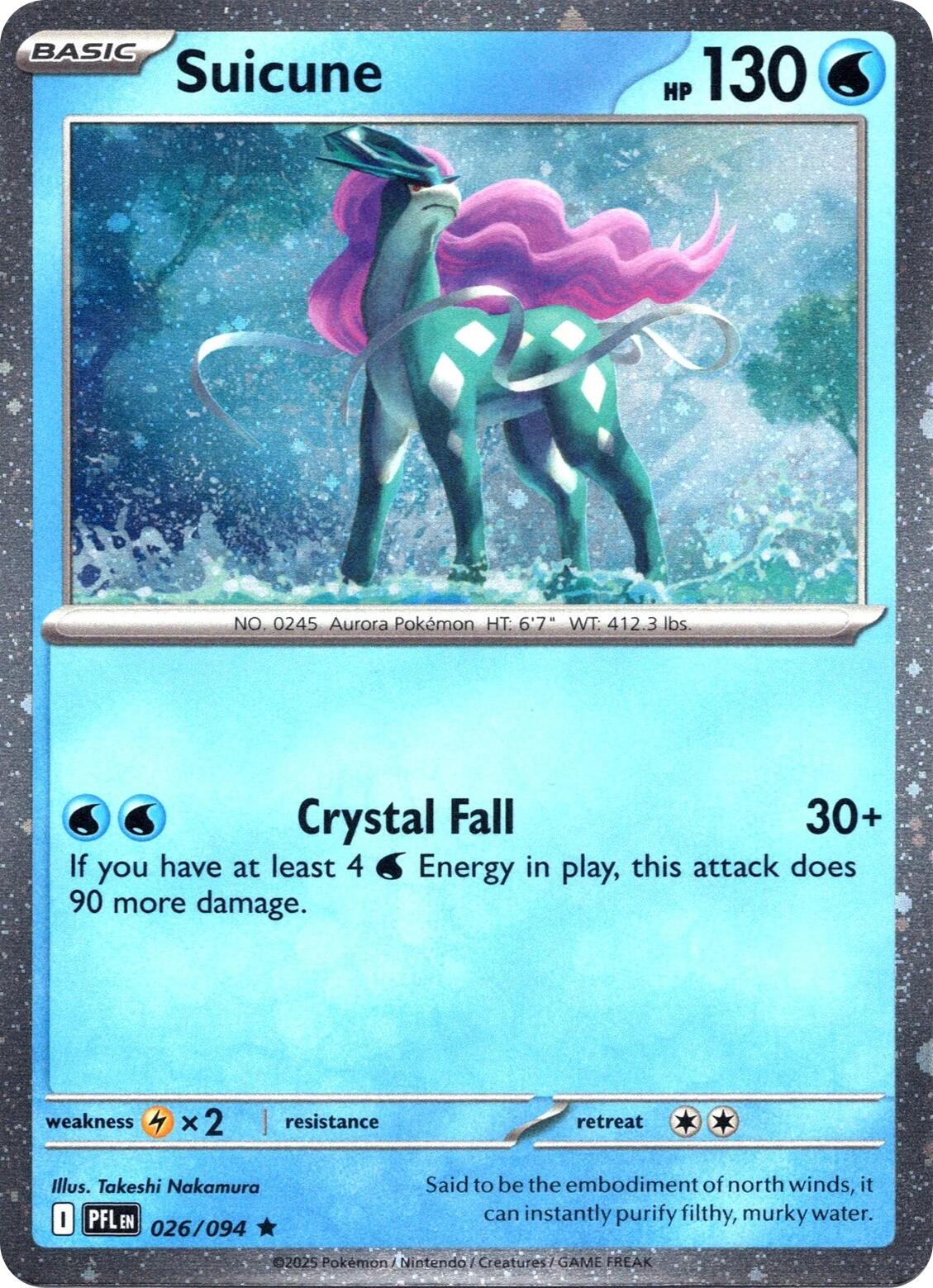 Suicune (026/094) (Cosmos Holo) [Miscellaneous Cards] | Total Play