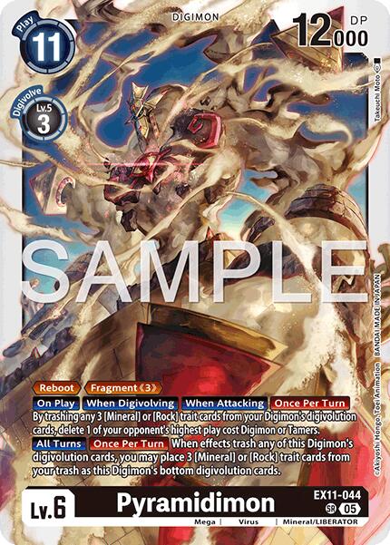 Pyramidimon [EX11-044] [Dawn of Liberator] | Total Play