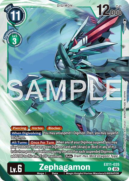 Zephagamon [EX11-035] [Dawn of Liberator] | Total Play