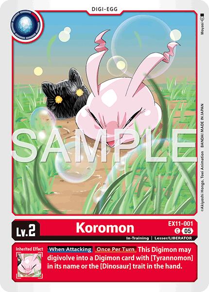 Koromon [EX11-001] [Dawn of Liberator] | Total Play