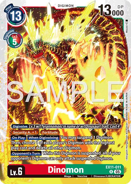 Dinomon [EX11-011] [Dawn of Liberator] | Total Play