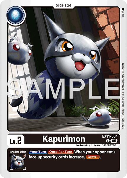 Kapurimon [EX11-004] [Dawn of Liberator] | Total Play