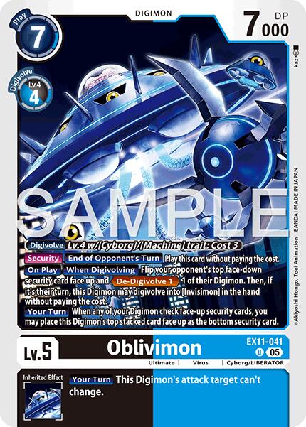 Oblivimon [EX11-041] [Dawn of Liberator] | Total Play