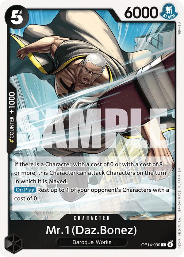 Mr.1(Daz.Bonez) [The Azure Sea's Seven] | Total Play